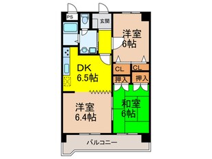 ダブル－ンの物件間取画像